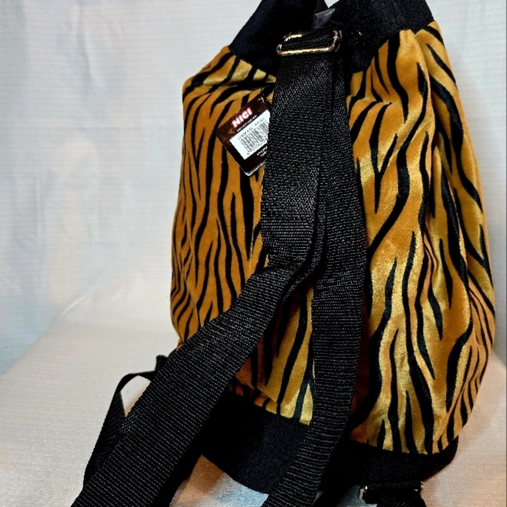 Tiger Print Backpack - image 4